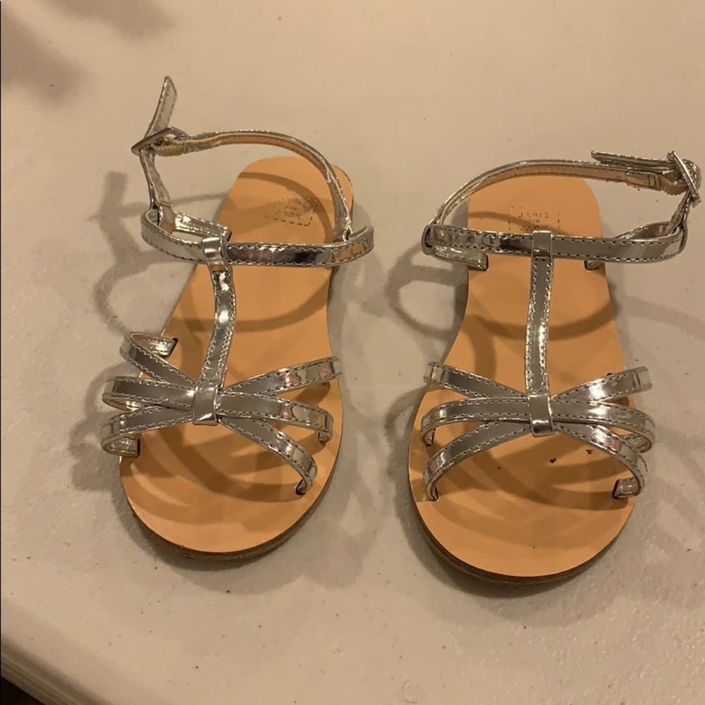 Jamie & Jack silver sandals